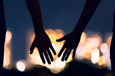 People's hands